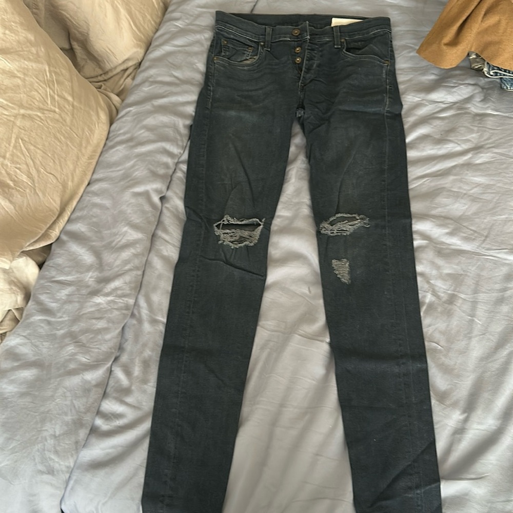 Rag & Bone fit 1 stretch size 32 blue grey